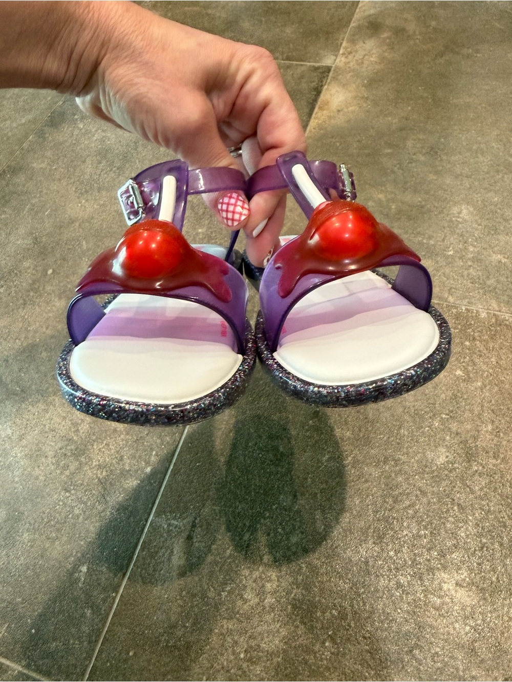 Mini Melissa Mar Lollipop Sandals - Picture 7 of 9